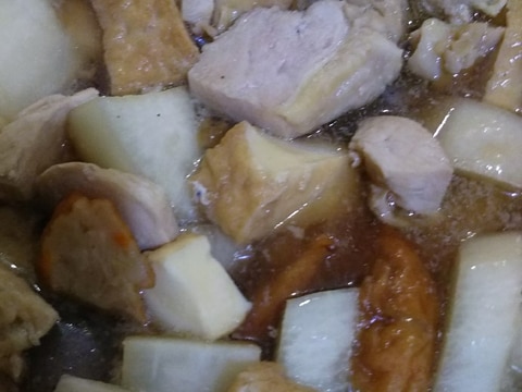 鶏むね肉で簡単煮しめ(о´∀`о)
